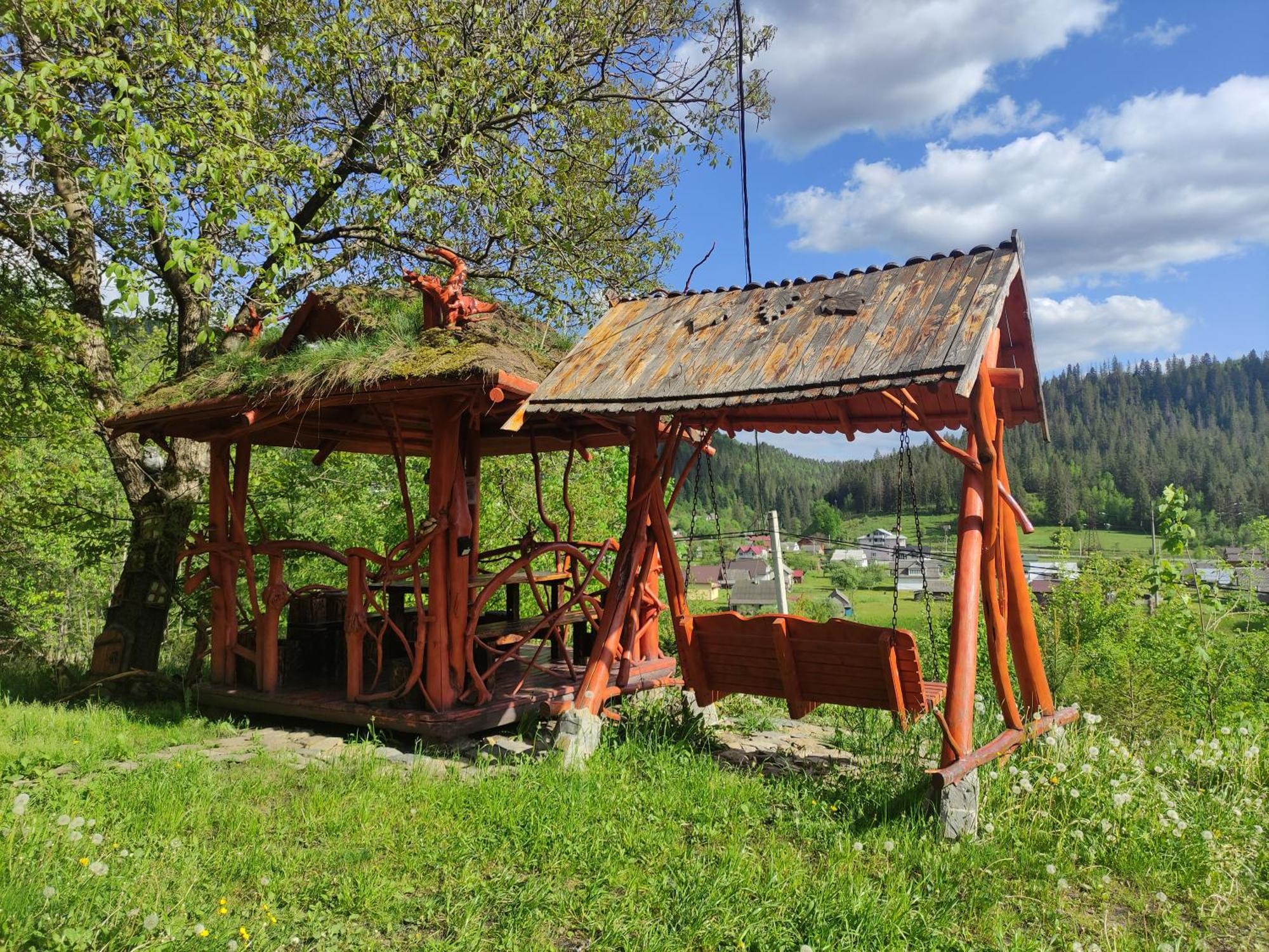Дерев'Яний Котедж "Казка" Jaremtsche Exterior foto